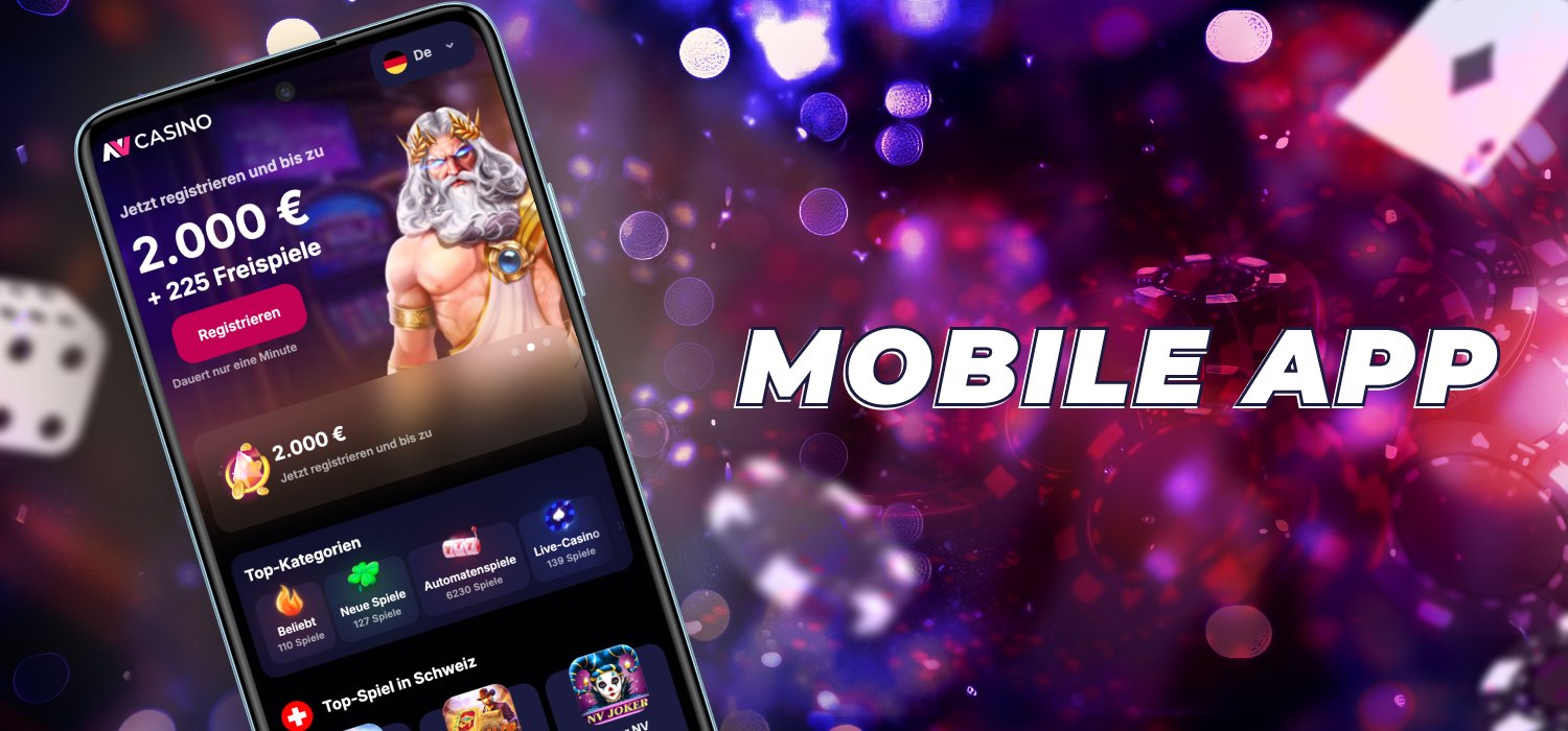NV Casino für Android und iOS